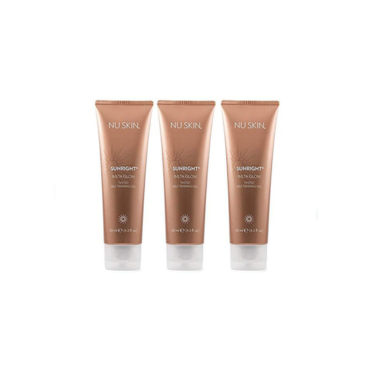 3 x Selbstbräunungsgel Sunright Insta Glow - Nu-Skin