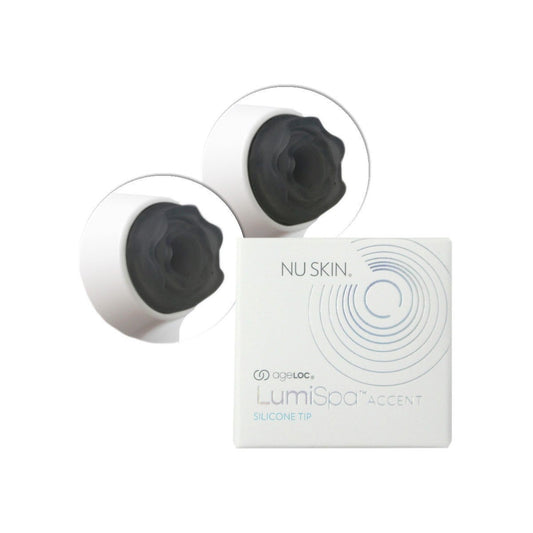 LumiSpa Accent Augenaufsatz - zwei Silikonspitzen - grau - Nu-Skin