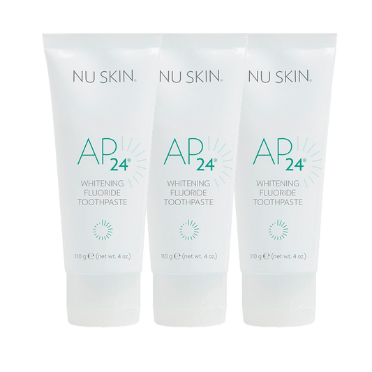 3x AP-24 Whitening Fluoride Zahnpasta - Nu-Skin